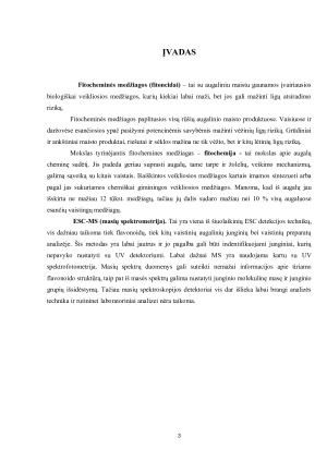 ESC-MS taikymo fitochemijoje principai, galimybės ir atlikimo technikos metodologija. Paveikslėlis 3