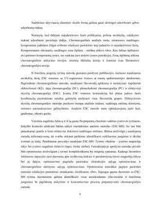 ESC-MS taikymo fitochemijoje principai, galimybės ir atlikimo technikos metodologija. Paveikslėlis 9