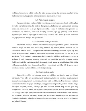 PSICHIKOS SVEIKATOS SOCIOLOGIJA. Paveikslėlis 5