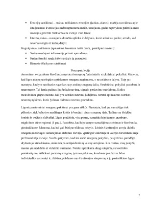 Šizofrenija ir jos gydymas. Paveikslėlis 5