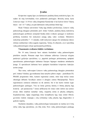 KVĖPAVIMO ORGANŲ LIGOS PRADINIŲ KLASIŲ MOKSLEIVIŲ TARPE (KLAIPĖDOS MIESTE). Paveikslėlis 3