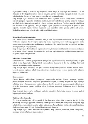 VIRŠKINIMO LIGOMIS SERGANČIŲ LIGONIŲ SLAUGA. Paveikslėlis 10