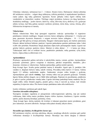 VIRŠKINIMO LIGOMIS SERGANČIŲ LIGONIŲ SLAUGA. Paveikslėlis 9