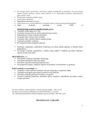 Pirmoji pagalba ištikus traukulių priepuoliui. Paveikslėlis 5