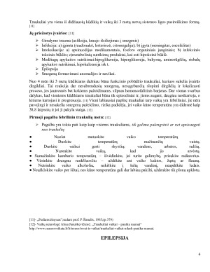 Pirmoji pagalba ištikus traukulių priepuoliui. Paveikslėlis 6