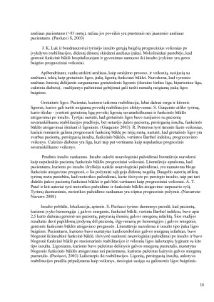 Kineziterapijos taikymas eisenos ir raumenų jėgos atstatymui po insulto. Paveikslėlis 10