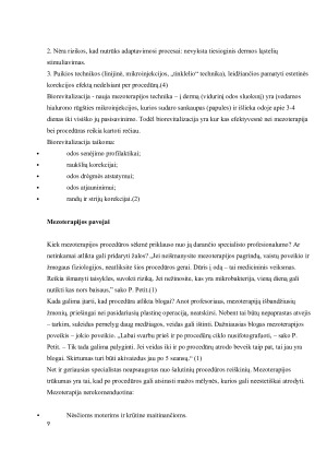 MEZOTERAPIJA, JOS PRIVALUMAI IR TRŪKUMAI. Paveikslėlis 9