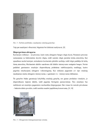 EMULSIJŲ GAMYBOS YPATUMAI, KOKYBĖS VERTINIMAS. Paveikslėlis 7