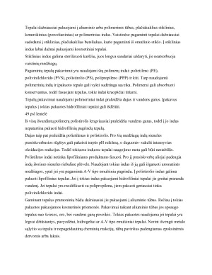 Tepalų kokybės vertinimas, fasavimas, pakavimas ir laikymas. Paveikslėlis 8