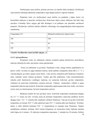 Parenteralinių vaistų gamybos sąlygos. Paveikslėlis 10