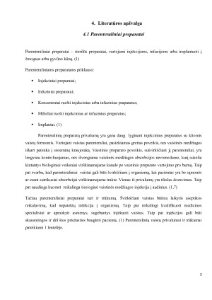 Parenteralinių vaistų gamybos sąlygos. Paveikslėlis 5