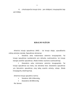 KRAUJO SLĖGIS. KRAUJOSPŪDŽIO MATAVIMO METODIKA. DAŽNIAUSIOS KLAIDOS MATUOJANT KRAUJOSPŪDĮ. MATAVIMO TAISYKLĖS. Paveikslėlis 4