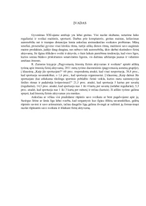 ŠIUOLAIKINIŲ NEJUDRIŲ ŽMONIŲ SVEIKATOS PROBLEMOS SENATVĖJE. Paveikslėlis 2