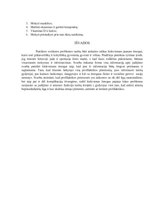 ŠIUOLAIKINIŲ NEJUDRIŲ ŽMONIŲ SVEIKATOS PROBLEMOS SENATVĖJE. Paveikslėlis 6