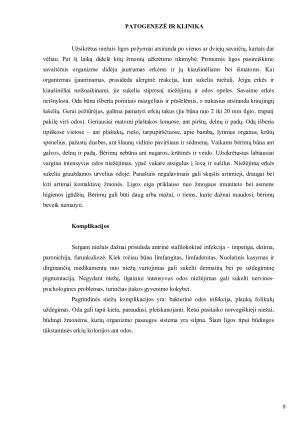 Niežai – odos parazitinė liga. Paveikslėlis 8