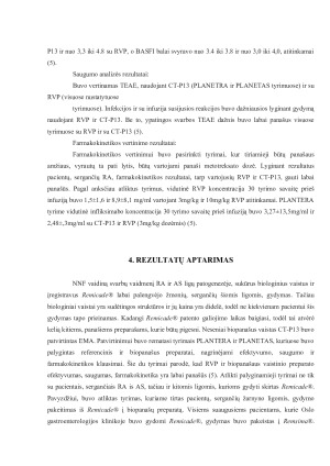 KLINIKINIŲ TYRIMŲ SU BIOPANAŠIU INFLIKSIMABU (CT-P13) ANALIZĖ IR PALYGINIMAS SU ANKSČIAU ATLIKTAIS TYRIMAIS REFERENCINIAM VAISTINIAM PREPARATUI. Paveikslėlis 7