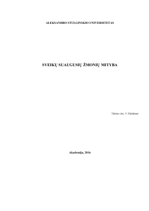 SVEIKŲ SUAUGUSIŲ ŽMONIŲ MITYBA. Paveikslėlis 1
