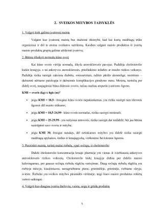 SVEIKŲ SUAUGUSIŲ ŽMONIŲ MITYBA. Paveikslėlis 5