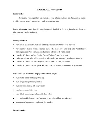 KOSMETINIŲ PROCEDŪRŲ APRAŠAI. Paveikslėlis 5