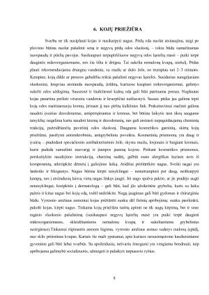 Asmens, drabužių ir avalynės higienos reikalavimai bei jų laikymosi svarba. Paveikslėlis 8