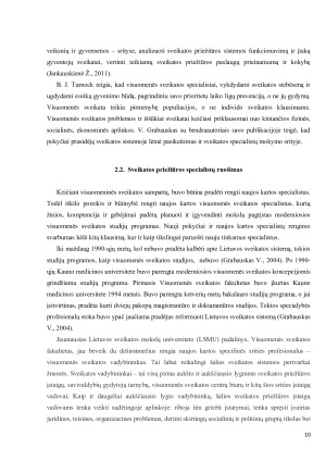 SVEIKATOS PRIEŽIŪROS VADYBA - TEORIJA IR PATIRTIS LIETUVOJE. Paveikslėlis 10