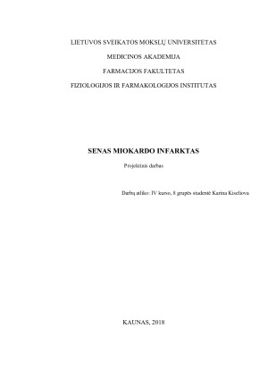 SENAS MIOKARDO INFARKTAS