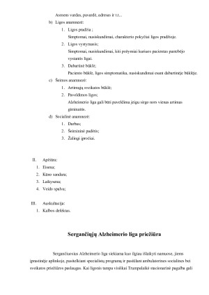 ALZHEIMERIO LIGA SERGANČIŲJŲ GERIATRINĖ REABILITACIJA. Paveikslėlis 7