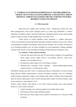 ŠIAULIŲ MIESTO GYVENTOJŲ ŽINIOS APIE SVEIKĄ GYVENSENĄ. Paveikslėlis 10