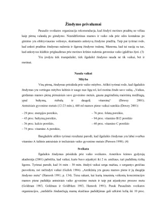 VAIKŲ ŽINDYMAS VISUOMENĖS SVEIKATOS KONTEKSTE. Paveikslėlis 5