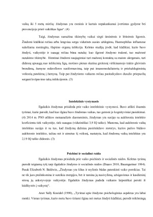 VAIKŲ ŽINDYMAS VISUOMENĖS SVEIKATOS KONTEKSTE. Paveikslėlis 6