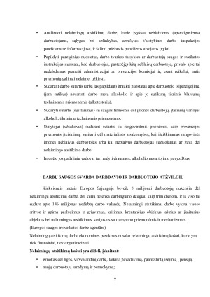 TRAUMŲ PREVENCIJOS BŪDAI. DARBŲ SAUGOS SVARBA DARBDAVIO IR DARBUOTOJO ATŽVILGIU. TEISINĖ DOKUMENTACIJA. Paveikslėlis 9