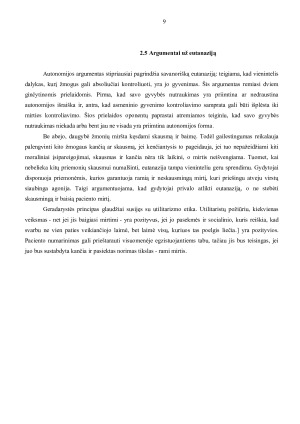 EUTANAZIJA, ŽMOGAUS TEISĖ AR ŽMOGAUS TEISĖS Į GYVYBĘ PAŽEIDIMAS. Paveikslėlis 9