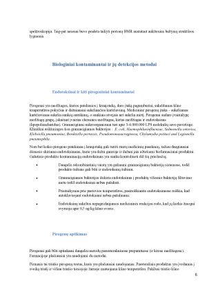 BIOFARMACINIO PRODUKTO KOKYBINĖ ANALIZĖ. Paveikslėlis 8
