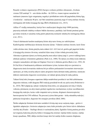 SPECIALIOJOJE IR GERONTOLOGINĖJE KINEZITERAPIJOJE TAIKOMI GYDOMIEJI PRATIMAI ESANT KRAUJOTAKOS SISTEMOS LIGOMS. Paveikslėlis 5