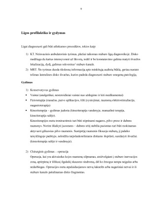 KINEZITERAPIJOS POVEIKIS PACIENTUI TURINČIAM JUOSMENINĘ STUBURO IŠVARŽĄ. Paveikslėlis 9