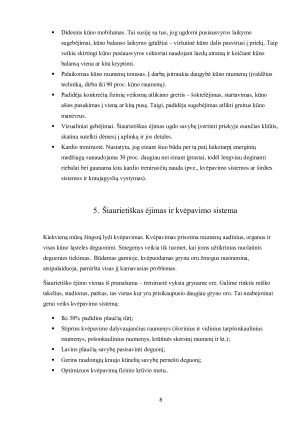 ŠIAURIETIŠKAS ĖJIMAS IR KVĖPAVIMO SISTEMA. Paveikslėlis 8