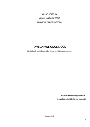 PAVELDIMOS ODOS LIGOS
