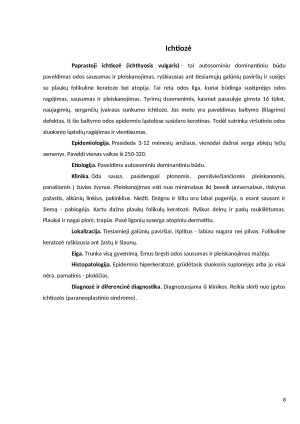 PAVELDIMOS ODOS LIGOS. Paveikslėlis 8