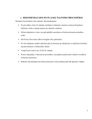 KOSMETINIŲ PRIEMONIŲ IR VEIKLIŲJŲ MEDŽIAGŲ, NAUDOJAMŲ PRIEMONĖSE PO DEPILIACIJOS, ANALIZĖ. Paveikslėlis 3