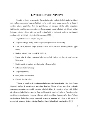 INDIVIDUALAUS VALGIARAŠČIO SUDARYMAS, PRITAIKYMAS ODOS LIGOS ATVEJU. Paveikslėlis 4