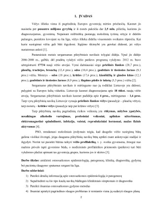 OSTEOSARKOMOS KLINIKINIAI SIMPTOMAI IR LIGONIŲ SLAUGA. Paveikslėlis 2