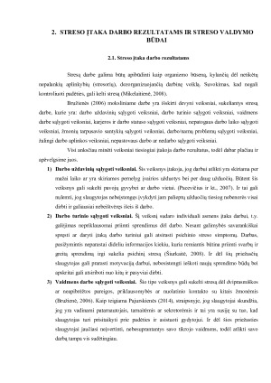 SLAUGYTOJŲ, DIRBANČIŲ INTENSYVIOS TERAPIJOS SKYRIUOSE, STRESĄ SUKELIANTYS VEIKSNIAI IR JŲ VALDYMO BŪDAI. Paveikslėlis 10