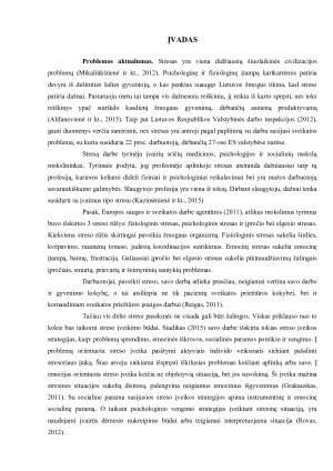 SLAUGYTOJŲ, DIRBANČIŲ INTENSYVIOS TERAPIJOS SKYRIUOSE, STRESĄ SUKELIANTYS VEIKSNIAI IR JŲ VALDYMO BŪDAI. Paveikslėlis 3