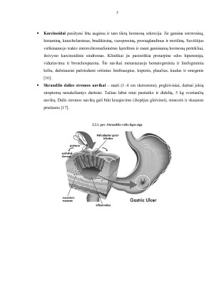SKRANDŽIO VĖŽIO KLINIKINIAI SIMPTOMAI IR LIGONIŲ SLAUGA. Paveikslėlis 7