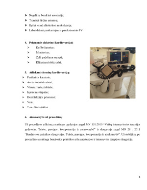 BŪTINOSIOS PAGALBOS IR INTENSYVIOSIOS SLAUGOS PROFESINĖS VEIKLOS PRAKTIKOS. Paveikslėlis 9