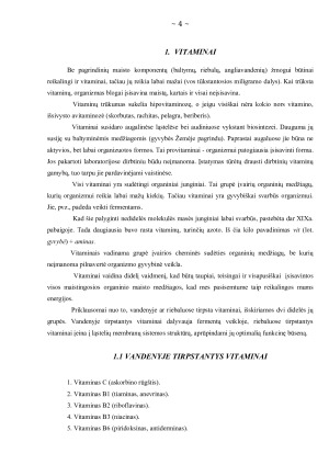 Vitaminų ir mineralinių medžiagų įtaka žmogaus imunitetui. Paveikslėlis 4
