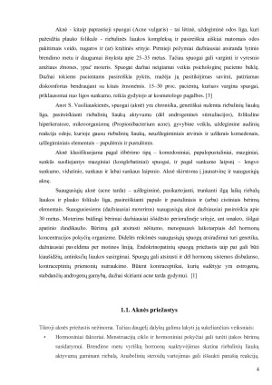 SITUACIJOS ANALIZĖ. Kosmetinių procedūrų atlikimo metodikos savarankiškas darbas. Paveikslėlis 4