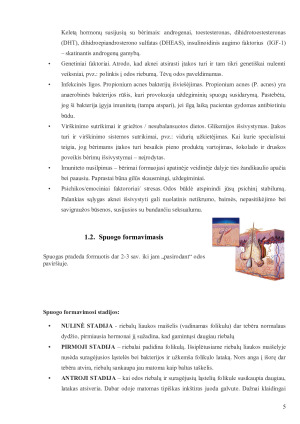 SITUACIJOS ANALIZĖ. Kosmetinių procedūrų atlikimo metodikos savarankiškas darbas. Paveikslėlis 5