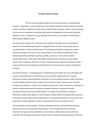 AROMATERAPINIS MASAŽAS. Paveikslėlis 4