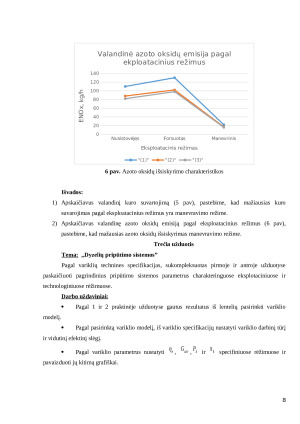ALTERNATYVIOS LAIVŲ JĖGAINĖS. Pratybos. Paveikslėlis 8